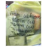 FRAM OIL FILTERS - ASSORTED FRAM OIL FILTERS - ASSORTED