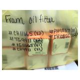 ASSORTED FRAM OIL FILTERS ASSORTED FRAM OIL FILTERS