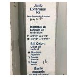 JAMB EXTENSION KIT JAMB EXTENSION KIT