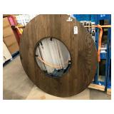 ROUND, WOOD TABLE ROUND, WOOD TABLE