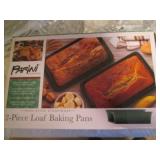 Parini Cookware 2pc loaf baking pan...
