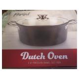 Parini Cookware 5qt porcelain ename...