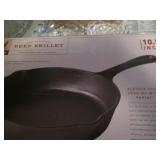 Parini Cookware 10.5in cast iron de...