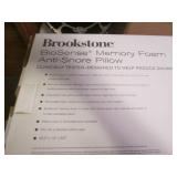 Brookstone bio-sense memory foam an...