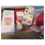 Vintage etch-a-sketch, Crib & Playp...