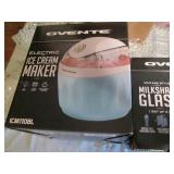 Ovente Ice Cream maker with 4pc mil...