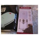 Ovente waffle bowl maker and Brooks...