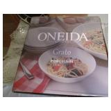 Oneida Grato Porcelain 5pc bowl set...