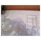 Vintage Clear Fostoria glassware se...