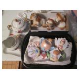Huge lot of vintage porcelain and c...