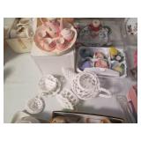 Huge lot of vintage porcelain and c...