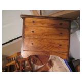 19pc hand crafted wood doll house f...