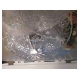 Lot of Vintage Prescott glass plate...