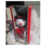 Animated Snowman display figure in ...