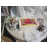 Light-up angel, 3-bell musical Chri...