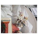 Light-up angel, 3-bell musical Chri...