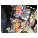 Large assortment of metal character...