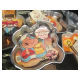 Large assortment of metal character...