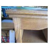 All wood bookshelf cabinet approx 4...