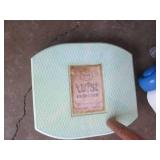 Vintage Wooden baby high chair, wic...