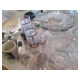 Vintage fine China, Corelle plates,...