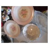 Vintage fine China, Corelle plates,...