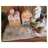 Country Cottage Style lidded Canist...