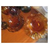 Vintage candy dishes, bowls and vas...