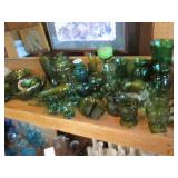 Vintage avocado and other green ton...