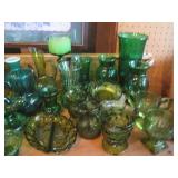 Vintage avocado and other green ton...