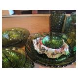 Vintage avocado and other green ton...