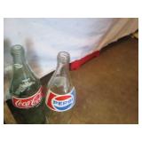 Vintage Pepsi and Coca-Cola 32oz bo...