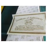 Vintage porcelain heritage signatur...