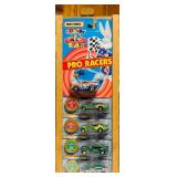 Wooden Swivel Display All New in Box including Matchbox and Johnny Lighting Cars
