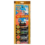 Wooden Swivel Display All New in Box including Matchbox and Johnny Lighting Cars