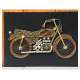Artwork National Creative Arts Festival Motorcycle Made of Metals