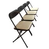 Four Samsonite Folding Chairs