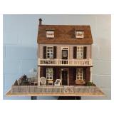 Fully Furnished Dollhouse with Accessories and Extra Miniatures