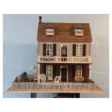 Fully Furnished Dollhouse with Accessories and Extra Miniatures
