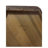 Vintage Mersman Mid-Century Hexagon End Table Cabinet 1960