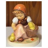 Vintage Lot of Hummels Including Original Boxes including Hummel Figurine Chick Girl