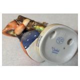 Vintage Lot of Hummels Including Original Boxes including Hummel Figurine Chick Girl