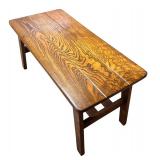 Vintage Beautiful Wooden Coffee Table