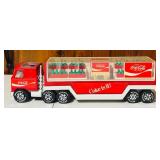 Vintage Three Buddy L Coca-Cola Diecast / Pressed Steel Trucks including Buddy L Coke Delivery Truck