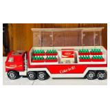 Vintage Three Buddy L Coca-Cola Diecast / Pressed Steel Trucks including Buddy L Coke Delivery Truck