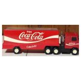 Vintage Three Buddy L Coca-Cola Diecast / Pressed Steel Trucks including Buddy L Coke Delivery Truck
