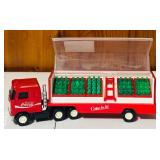 Vintage Three Buddy L Coca-Cola Diecast / Pressed Steel Trucks including Buddy L Coke Delivery Truck
