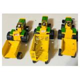 Vintage Tonka Trucks Including Tractors, Bulldozers and More