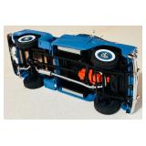 1958 Chevrolet Apache Fleet Side Pickup Truck in Light Blue by Motormax Manufacture