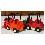 Vintage Tonka Trucks Including Tonka Cola-Coca Delivery Truck, Tonka Bulldozer and More